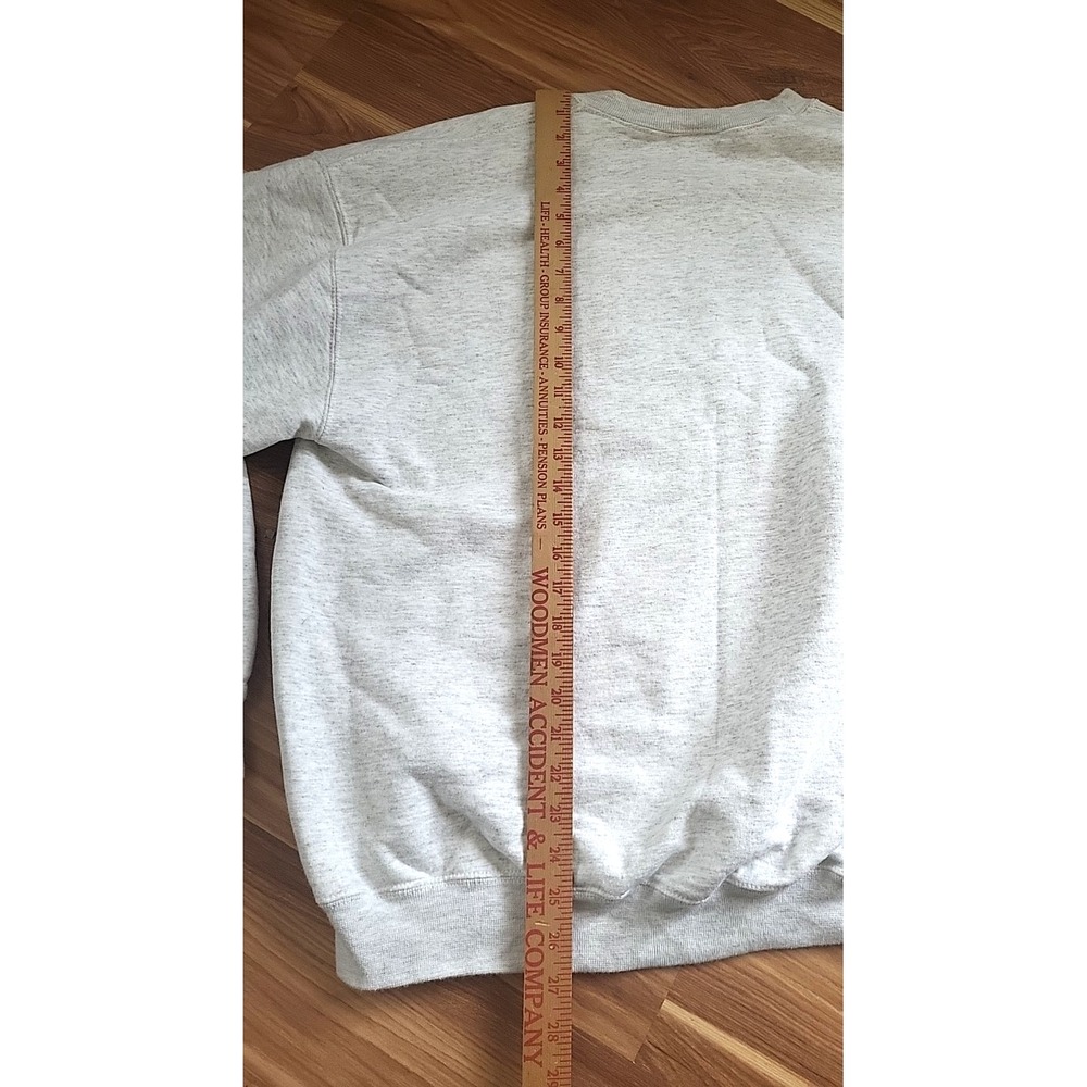 Vintage NORCO California Sweatshirt Size XL‎ Jerzees Embroidered Crew Neck Gray - Picture 10 of 10